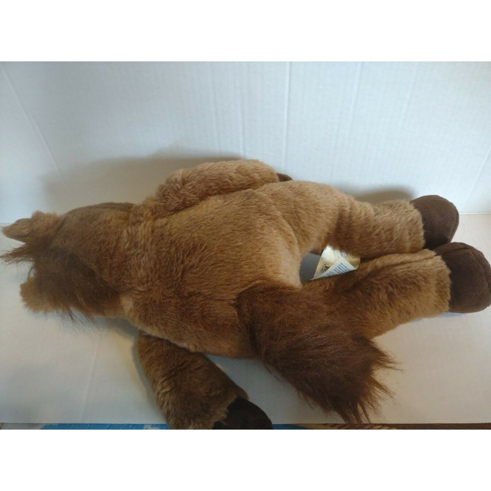 Build a Bear Plush Floppy Pony *RETIRED* BAB brown white stuffed animal Horse - Picture 4 of 4